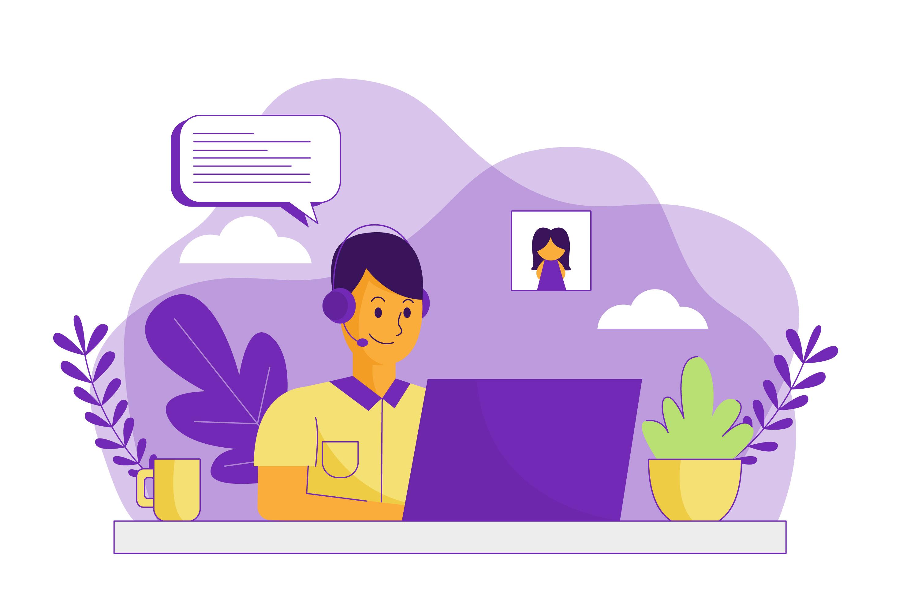 Career Transformation Illustration